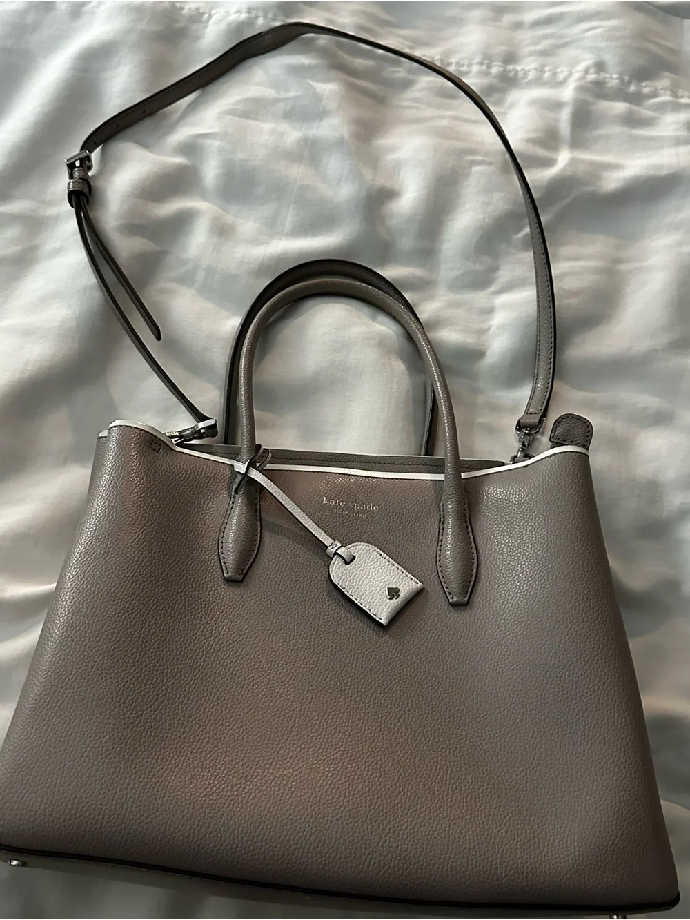 Brown/Gray Kate Spade Bag